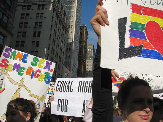 Marriage equality demonstration