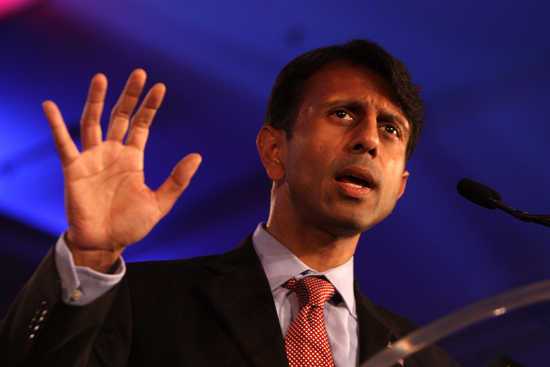 Lousiana Gov. Bobby Jindal speaking at the Republican Leadership Conference.