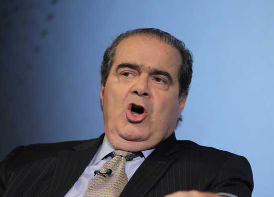 U.S. Supreme Court Justice Antonin Scalia speaks at a Reuters Newsmaker event in New York September 17, 2012. Scalia on Monday escalated a war of words with a prominent appeals court judge, saying the judge lied in a recent criticism of Scalia's judicial 