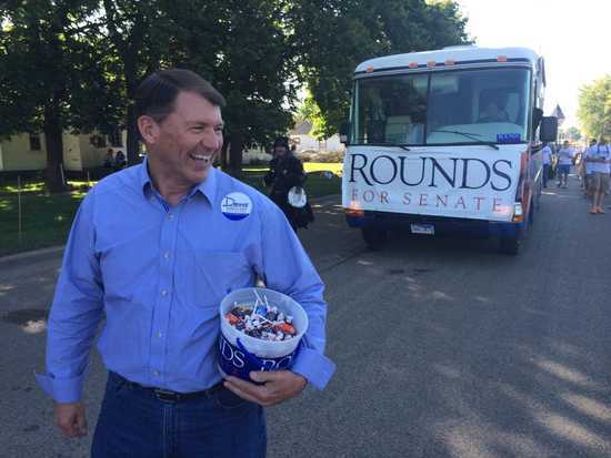 Republican South Dakota Senate candidate Mike Rounds