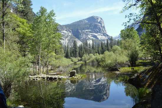 Mirror Lake at Yosemite National Park