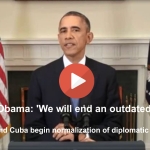 President Obama U.S. Cuba normalization