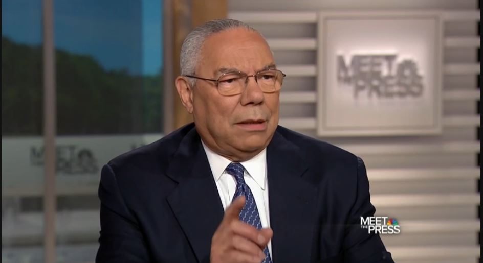 Colin Powell, Meet The Press, Interview