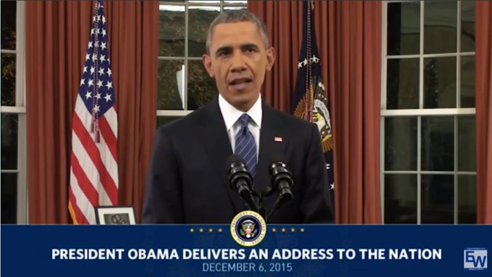 ISIL ISIS Daesh President Obama Addresses the Nation on Keeping the American People Safe.