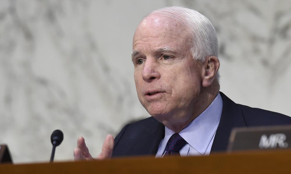 McCain in January.