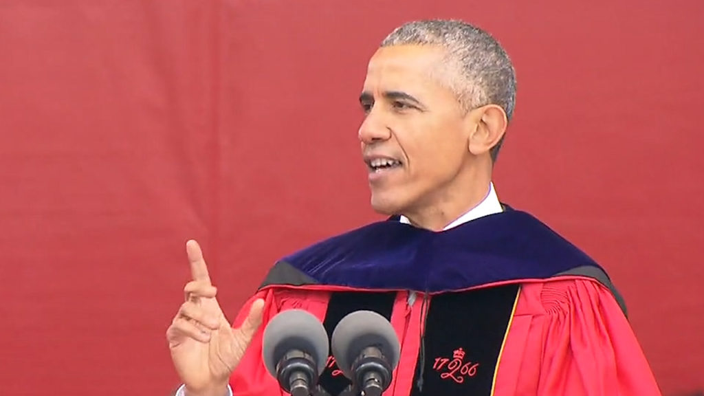 President Obama Delivers the Rutgers University Commencement Address (VIDEO & Full Text Transcript)