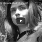 Hillary Clinton, hillary rodham clinton student speech the boomers civil war continues