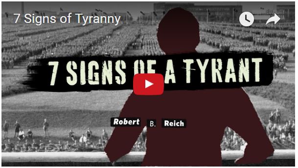 7 signs of a tyrant Tyranny