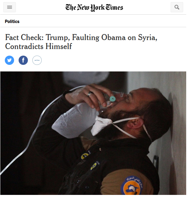 The Return of the Dangerous 'Obama Did Nothing' Narrative on Syria